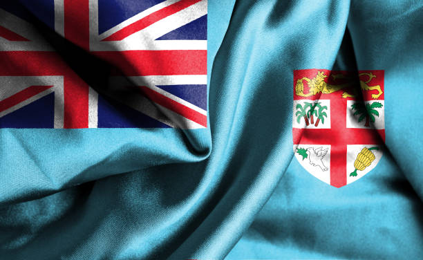 istock Fiji waving flag 1181715665