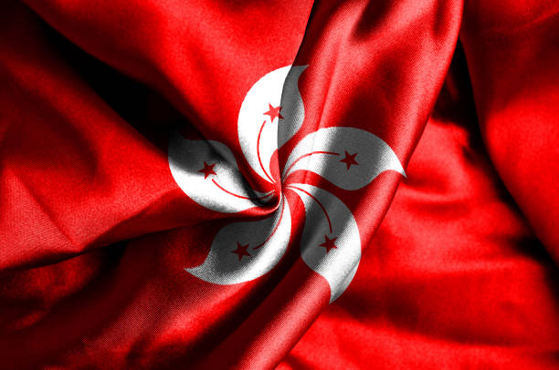 istock Hong Kong waving Flag 1181716581
