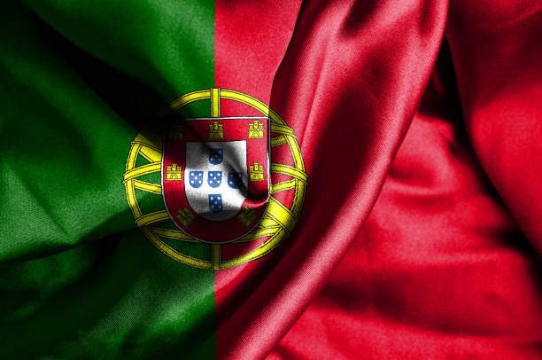 istock Portugal waving flag 1181720552