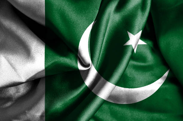 istock Pakistan waving flag 1181721089