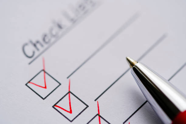istock Image of white paper checklist 1181726542