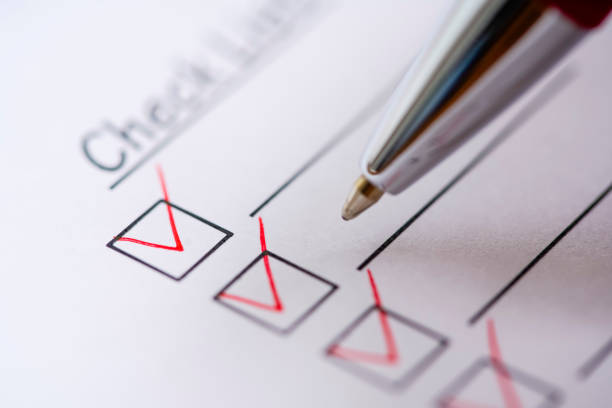istock Image of white paper checklist 1181726633