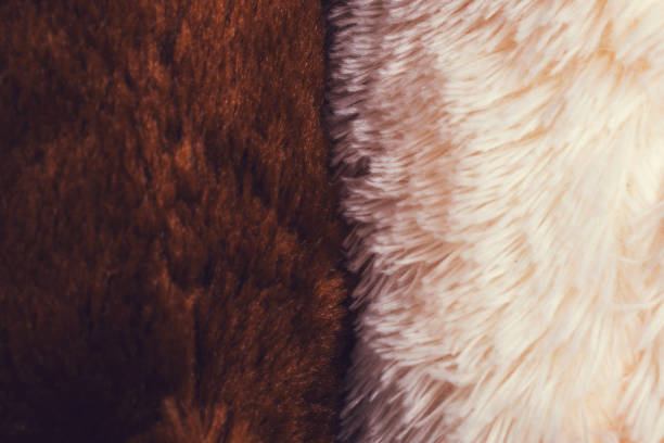 istock Artificial fur background closeup picture. 1181735154