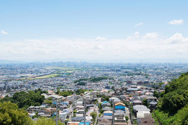 istock Hibarigaoka cityscape 1181737341