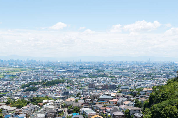 istock Hibarigaoka cityscape 1181737362