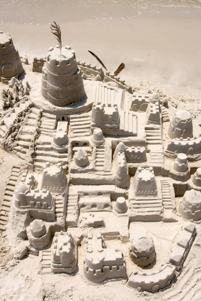 istock Sandcastle - Towers and Stairways 1181739217