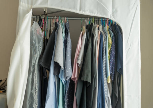 istock Cloths in the closet 1181740952