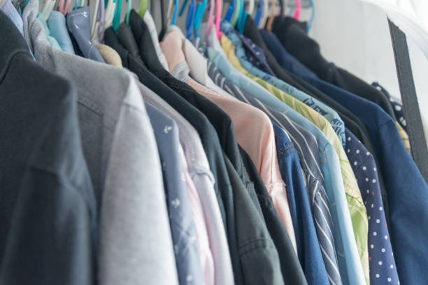 istock Shirt in the closet 1181741057