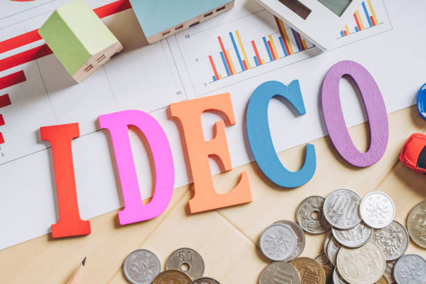 istock Private pension IDECO and background 1181747317