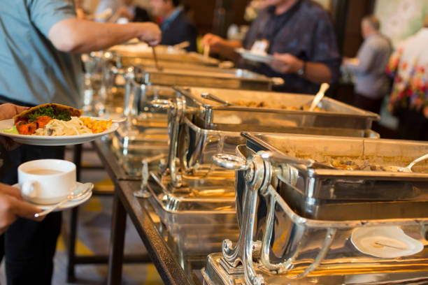 istock Breakfast buffet For the party or Conference in the hotel. 1181748752