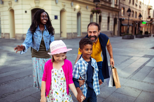 istock Family out Shopping 1181756119