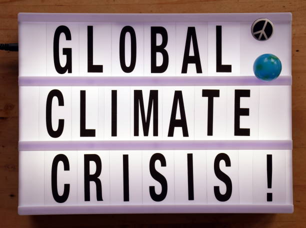 istock Global Climate Crisis in Light Box Trend 1181761085