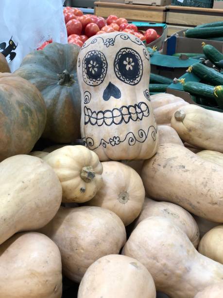 istock Pumpkin in the supermarket before Halloween 1181762375