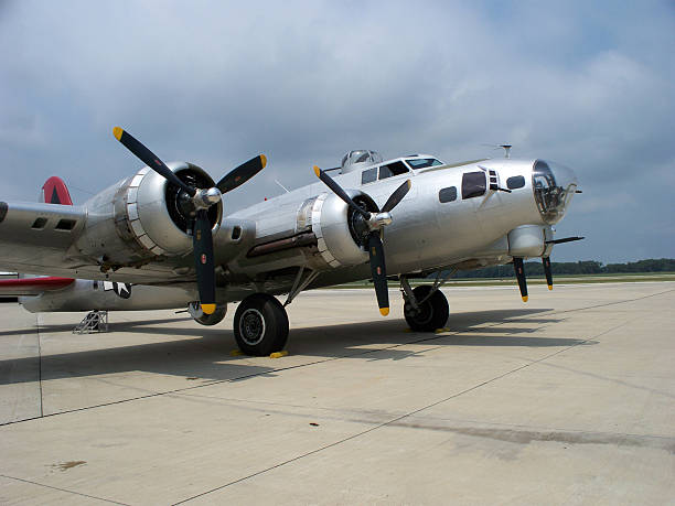 istock World War II bomber B17 Flying Fortress airplane 118176423
