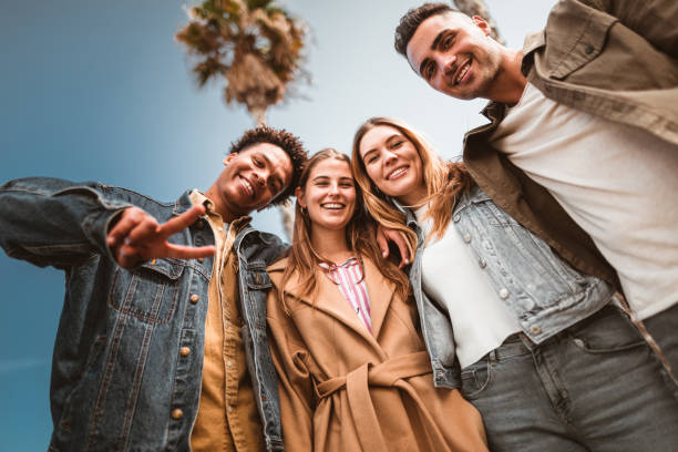 istock friends embracing in Barceloneta 1181767698