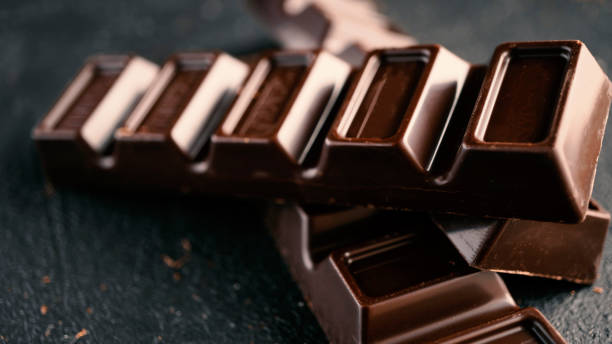 istock melted chocolate, milk organic, chocolate chunks, dark, milk, melted, dairy milk, candy 1181772947