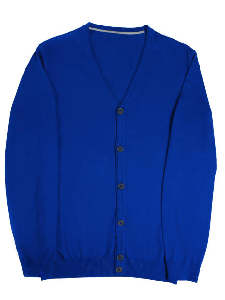 istock casual men's cardigan on a white background 1181778371