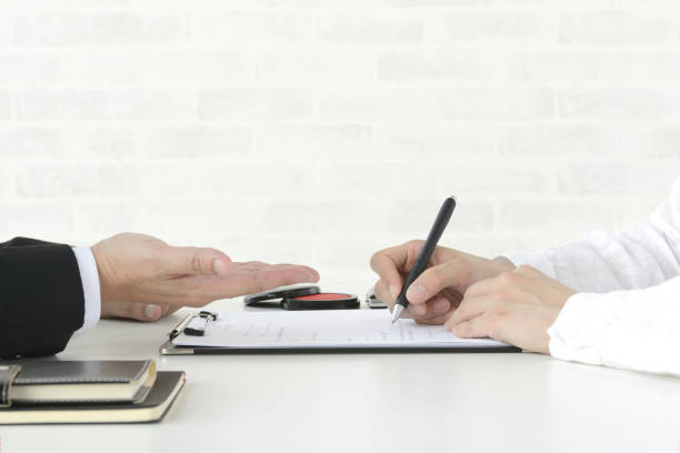 istock Business concepts, contract scene 1181781510