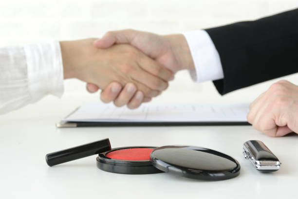 istock Business concepts, contract scene 1181781526