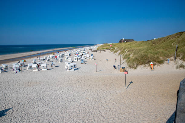 istock Beach chairs on the beach of Kampen 1181790667