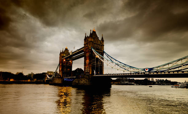 istock Tower Bridge at Sunset, London. 1181802875