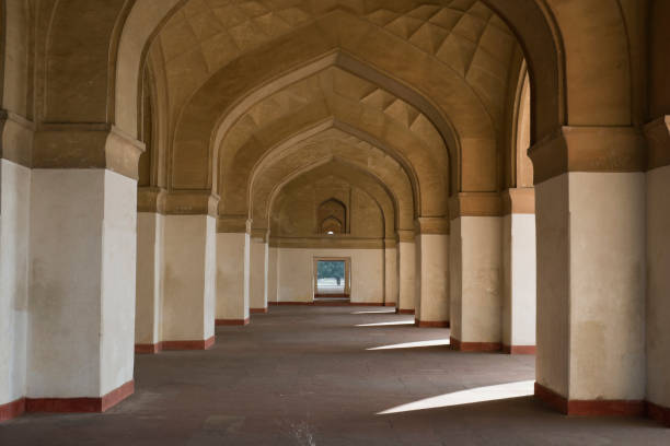 fort sikandra, agra, indie. - akbars tomb zdjęcia i obrazy z banku zdjęć