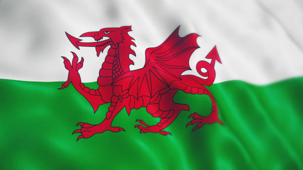 istock Wales Flag Depth Of Field 1181808943
