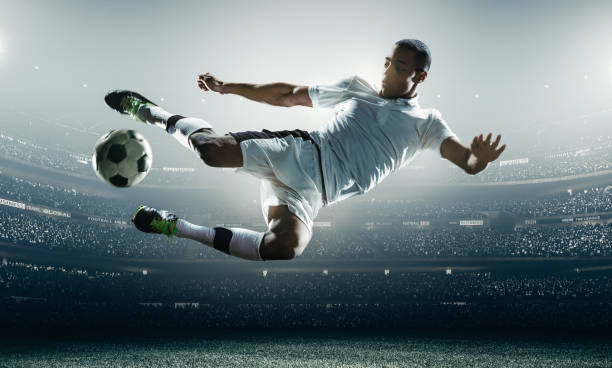 istock Soccer player in action 1181810601