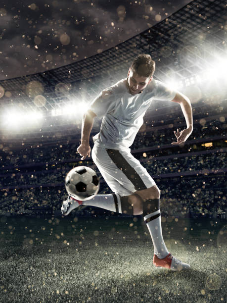 istock Soccer player in action 1181810614