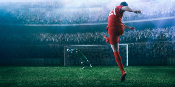 istock Soccer player in action 1181811888