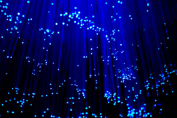 istock High Tech Fiber Optics abstract background in blue 118181194
