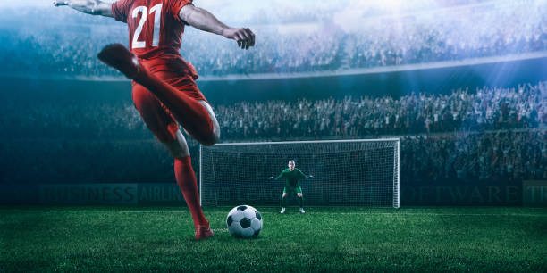 istock Soccer player in action 1181811961