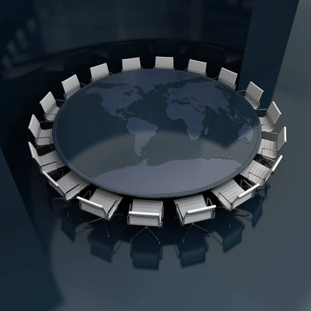 istock Global board meeting black 1181812258