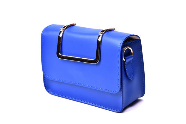 istock Blue handbag woman 1181812278