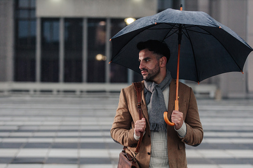 The Weather Wont Ever Change Him Stock Photo - Download Image Now ...