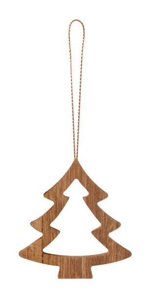 istock Wooden Christmas tree decoration 1181824401
