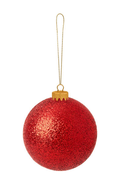 istock Red Christmas ball 1181824430