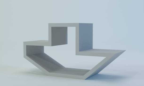 istock Blank POS Product Shelf 1181830215