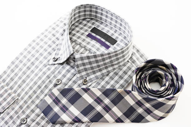 istock Stylish shirt and tie 1181837579