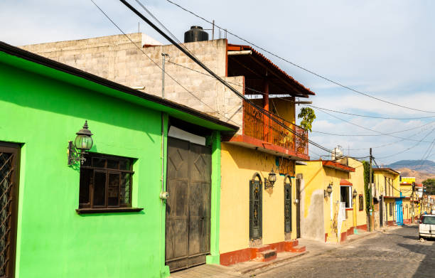 istock Typical Mexican architecture in Atlatlahucan, Mexico 1181841250