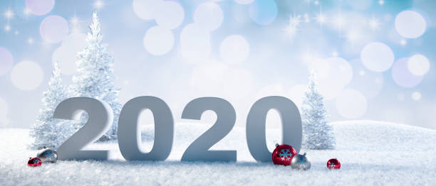 istock New year 2020 in the snow 1181843594