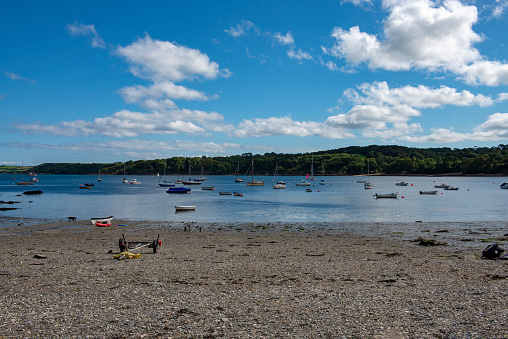 Boats on the Helford River