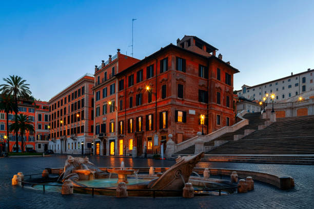 istock Barcaccia Fountain in The Spanish Steps 1181852740