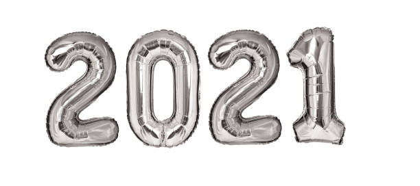 istock New Year 2021 silver balloons isolated 1181855528