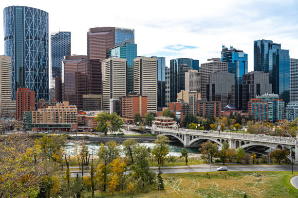 istock Panoramic view of downtown Calgary, Alberta, Canada. 1181862946