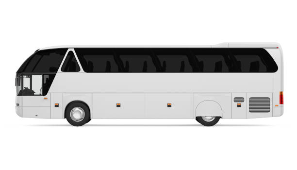 コーチバス分離 - bus coach bus tour bus isolated ストックフォトと画像
