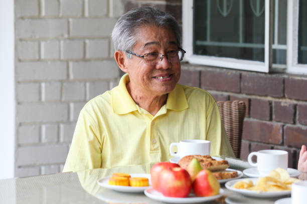 istock A Senior Adult Having Tea 1181870945