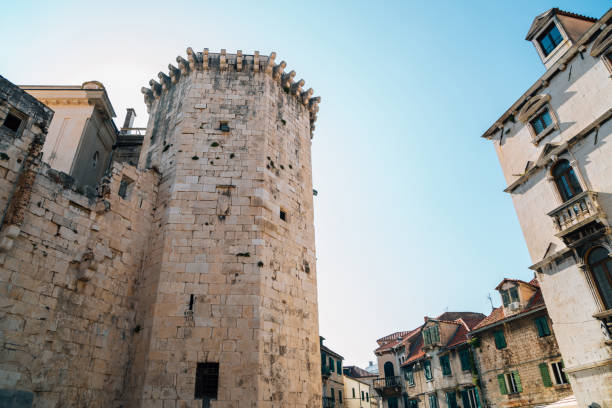 istock Venetian Tower and old town in Split, Croatia 1181872262