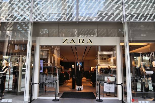 Zara in Tokyo stock photo