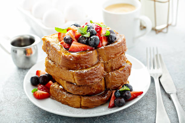 istock French toast with berries 1181874112